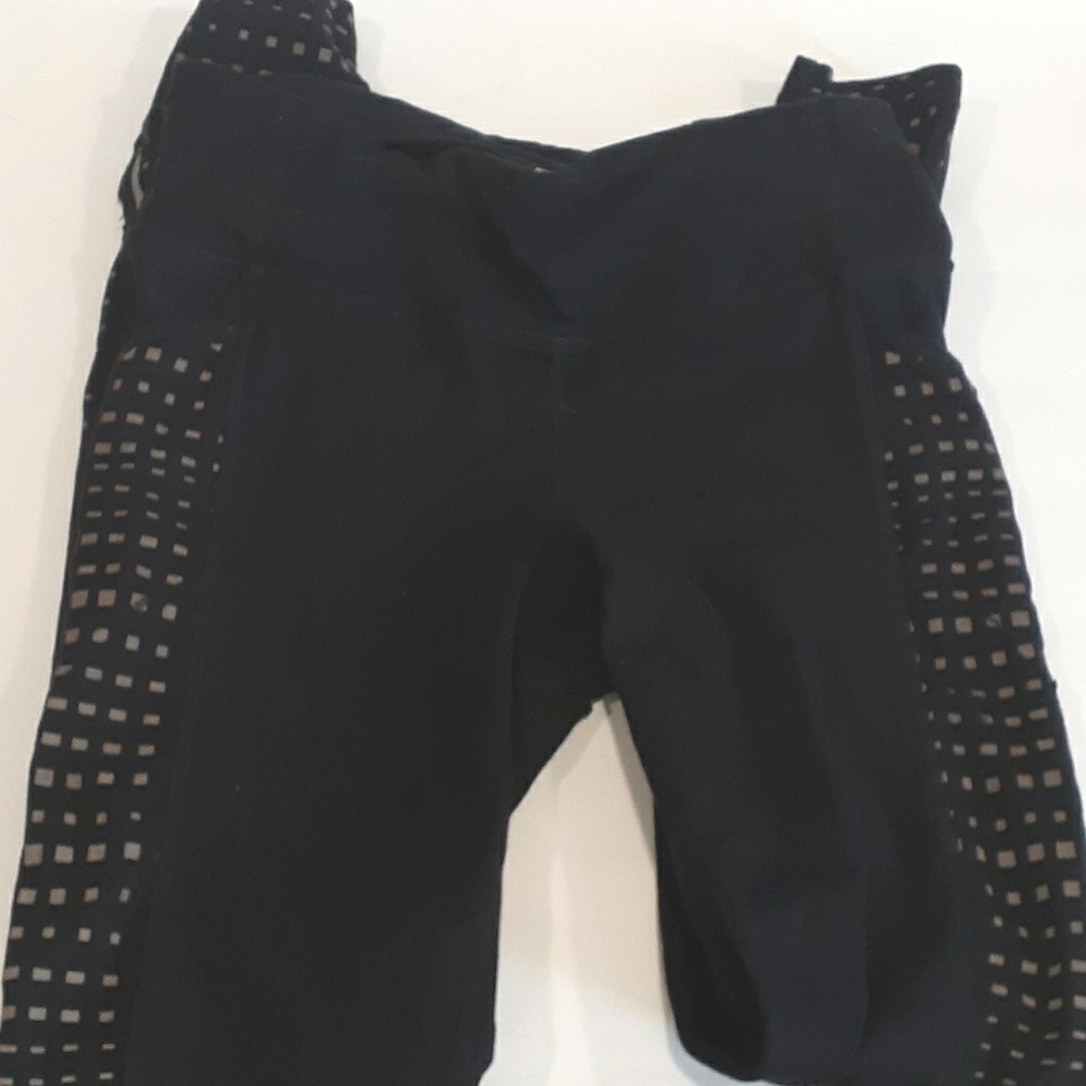 Athleta black workout leggins size extra small